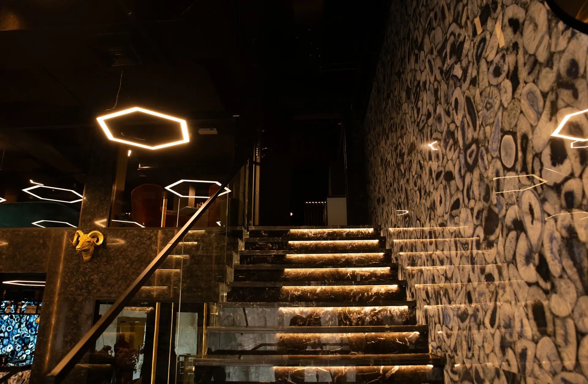 Lounge seating at Dr. Sheesha, Al Karama, Dubai