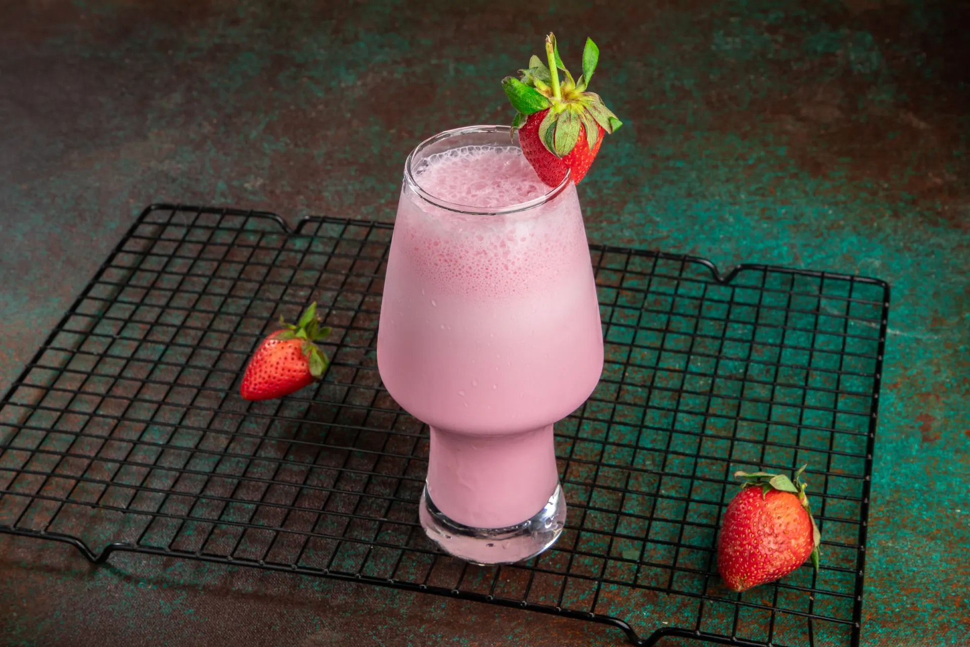 Specialty drink at the Dr. Sheesha shisha cafe, Dubai