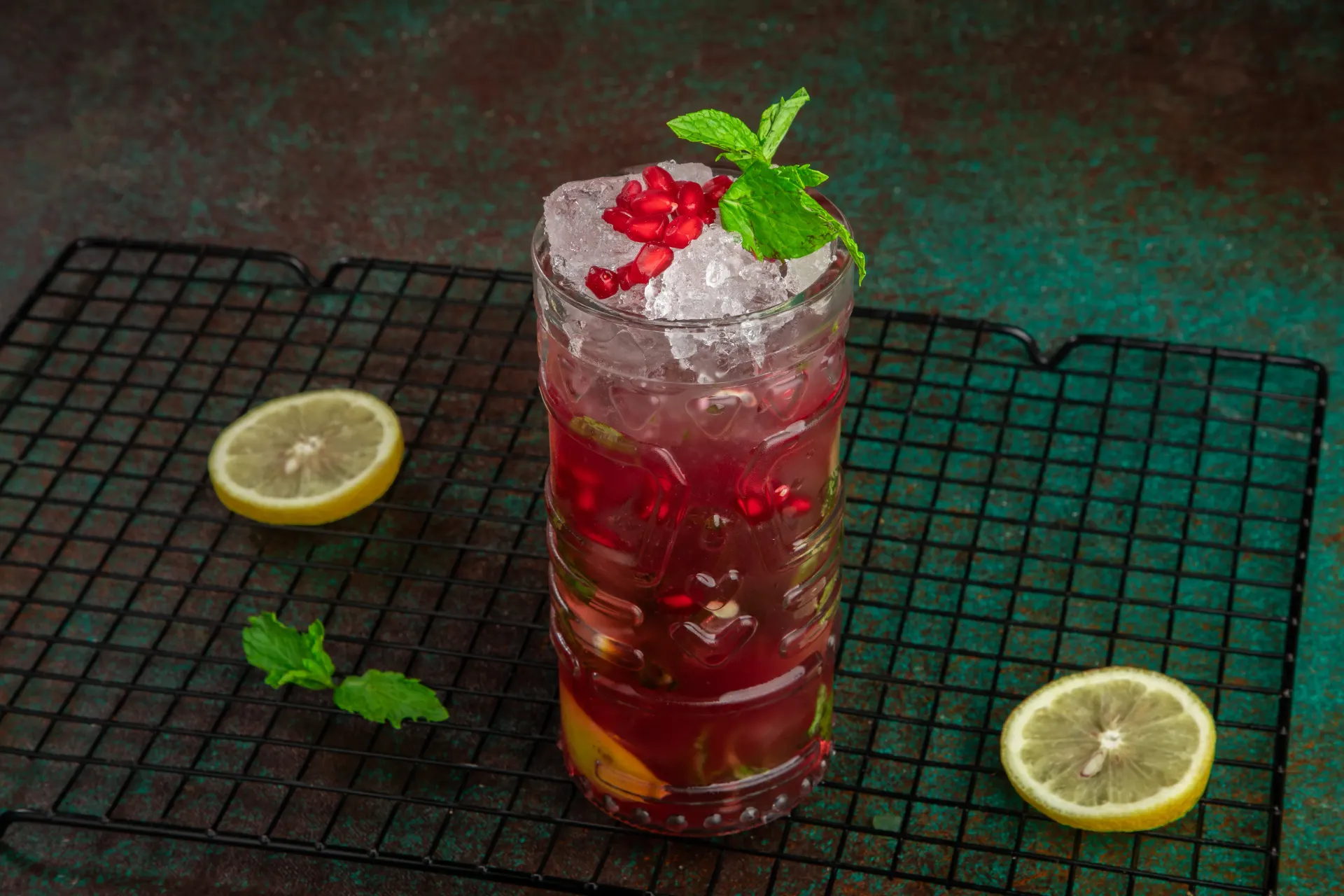 Chilled drink at Dr. Sheesha lounge, Al Karama