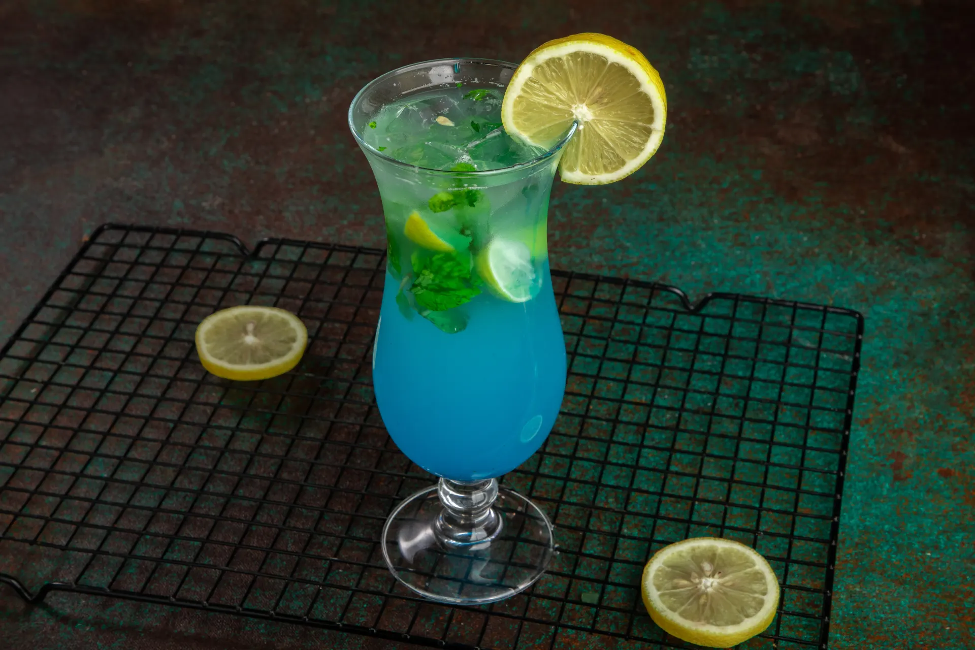Specialty drink at the Dr. Sheesha shisha cafe, Dubai