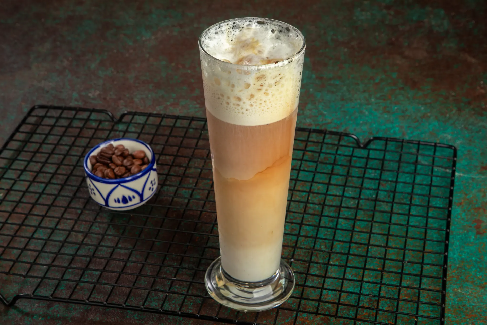 Specialty drink at the Dr. Sheesha shisha cafe, Dubai