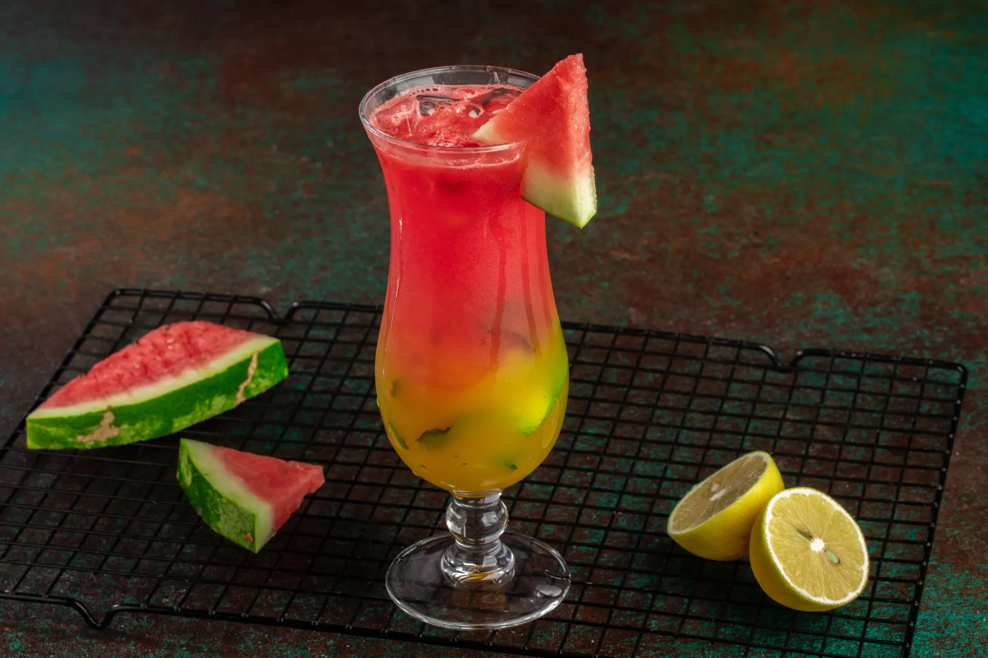 Specialty drink at the Dr. Sheesha shisha cafe, Dubai