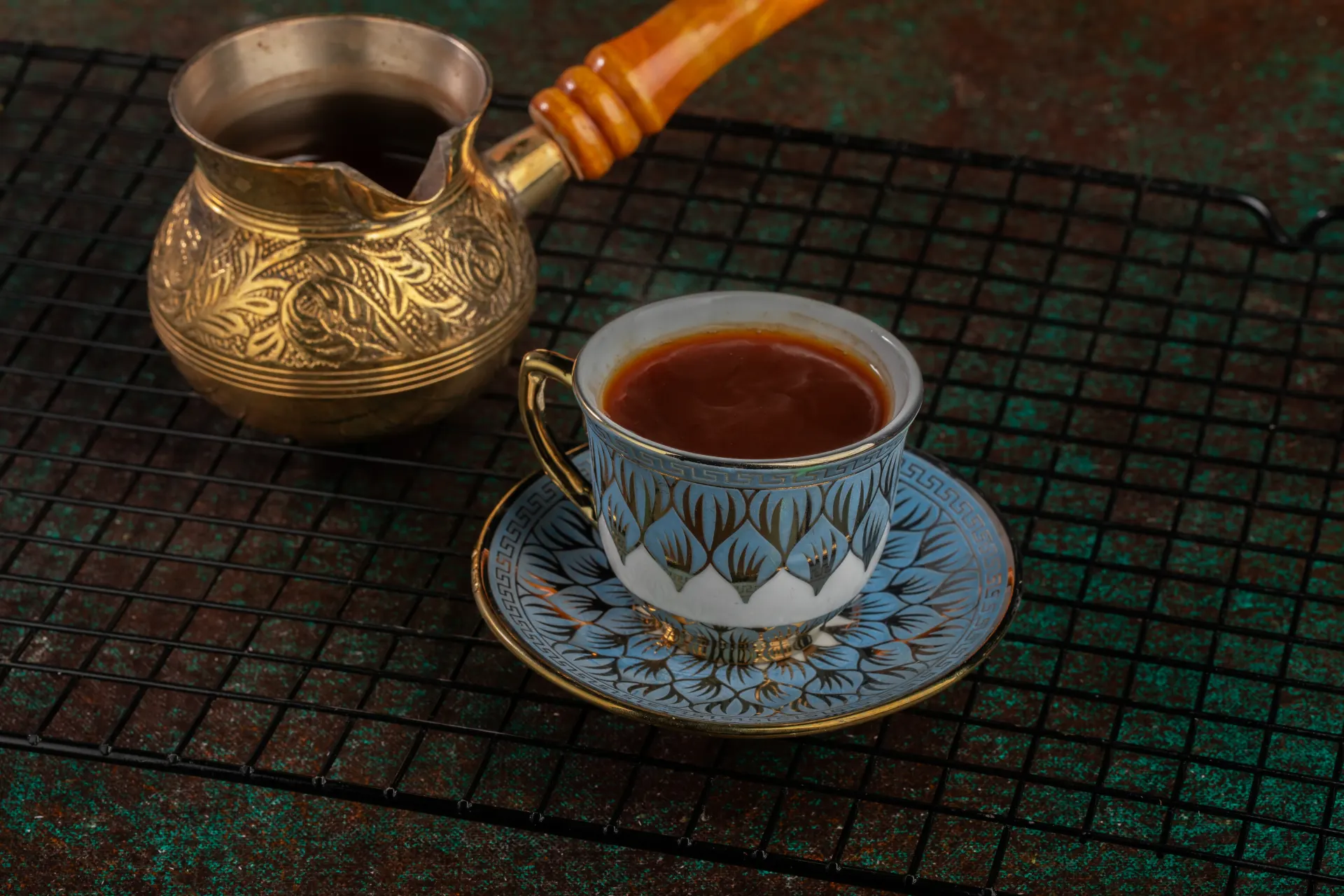 Specialty drink at the Dr. Sheesha shisha cafe, Dubai