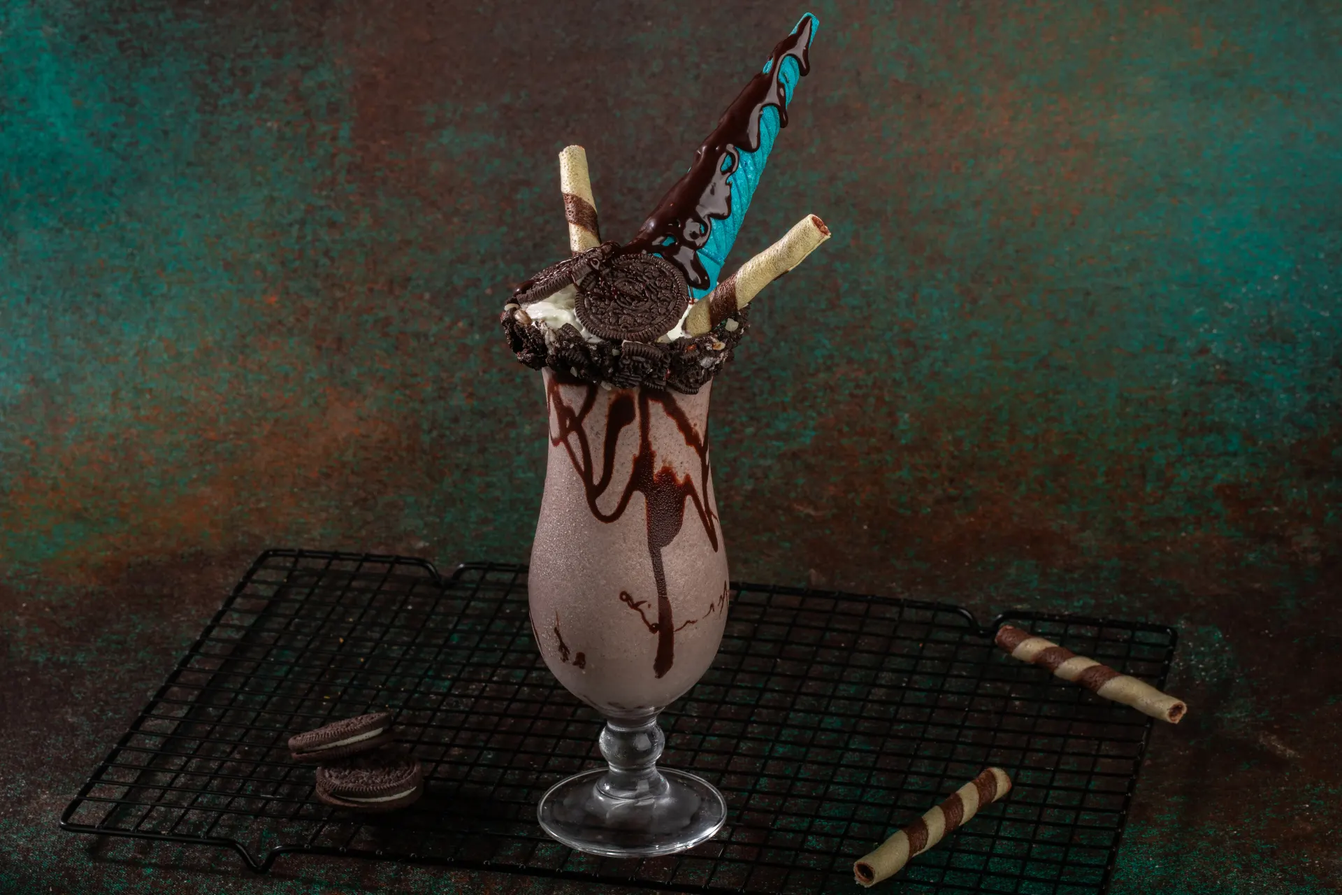Specialty drink at the Dr. Sheesha shisha cafe, Dubai
