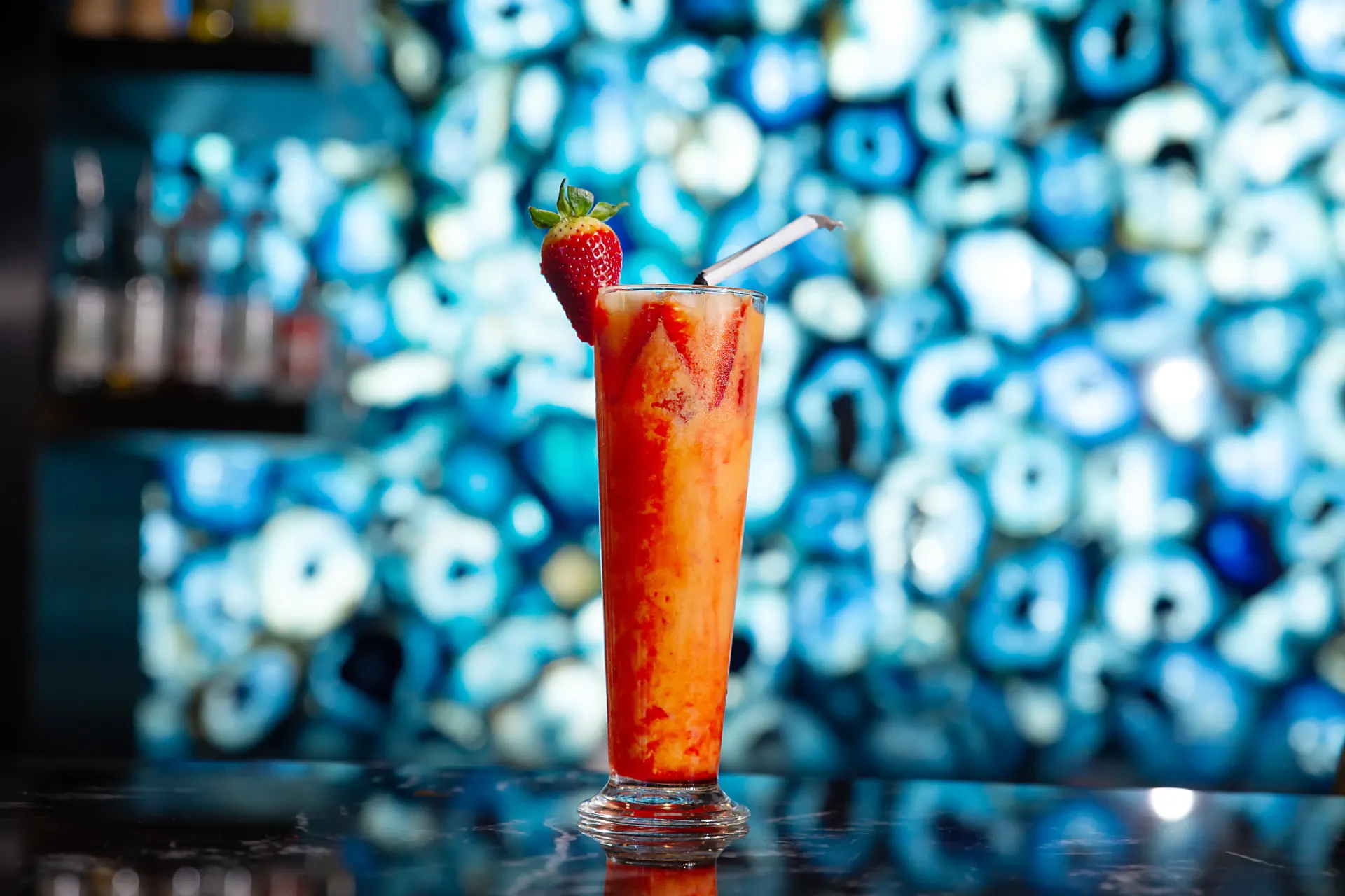 Specialty drink at the Dr. Sheesha shisha cafe, Dubai