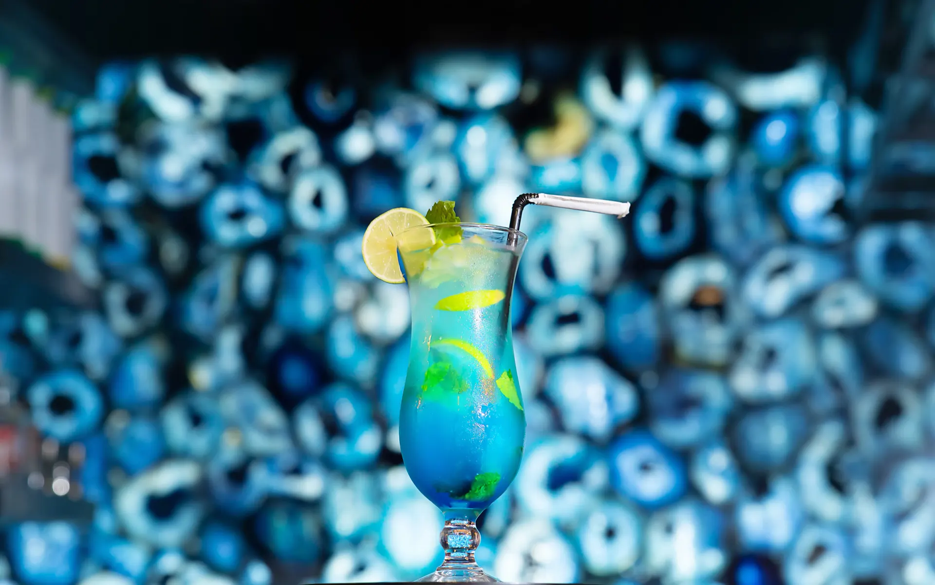 Chilled drink at Dr. Sheesha lounge, Al Karama