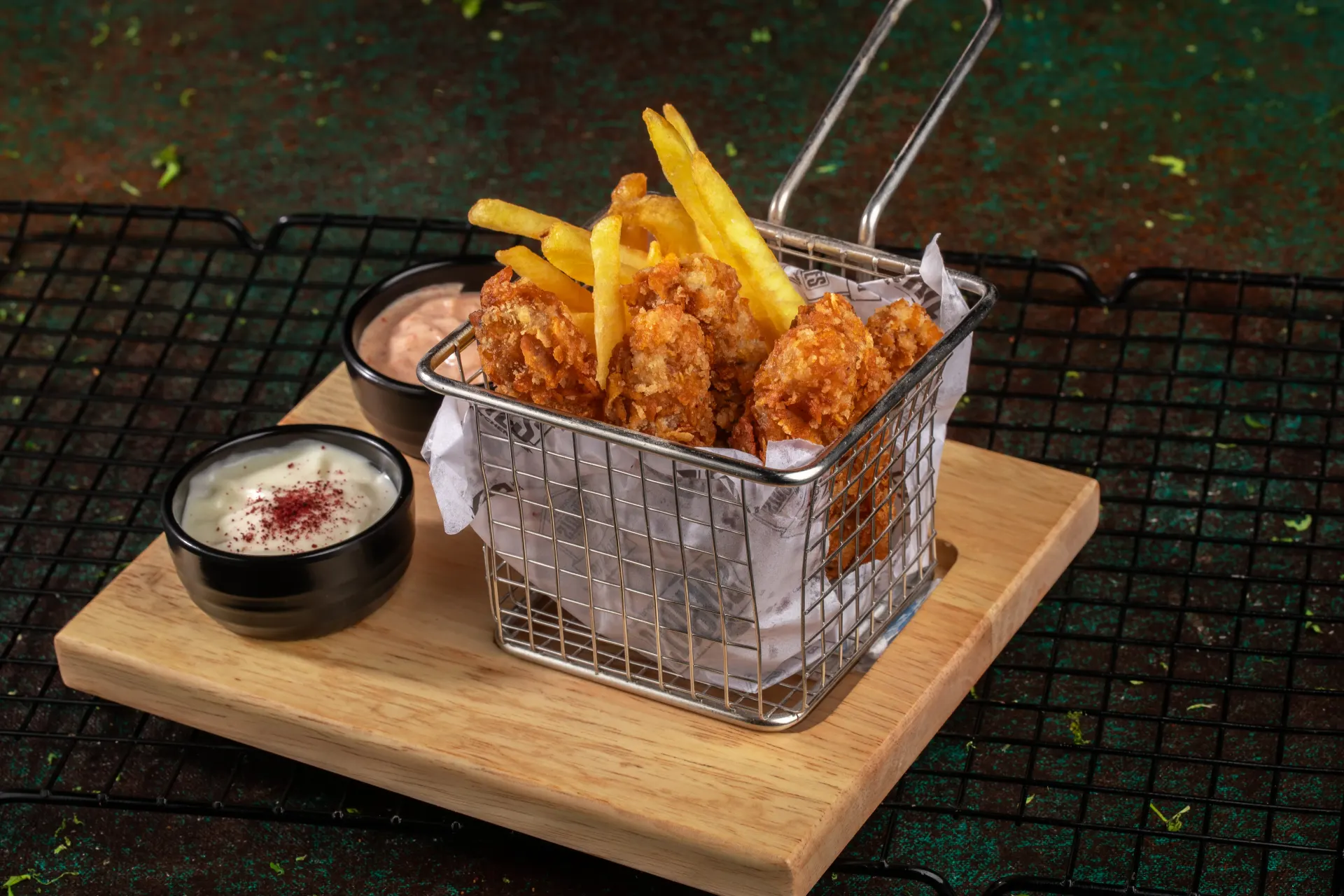 Food and shisha at Dr. Sheesha restaurant, Dubai