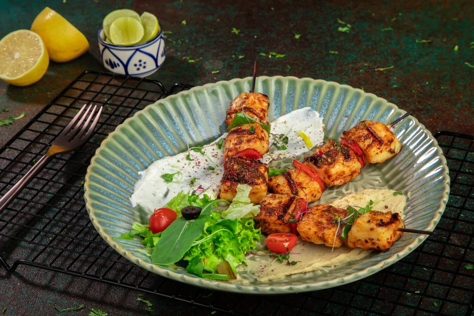Late-night food at Dr. Sheesha, Al Karama