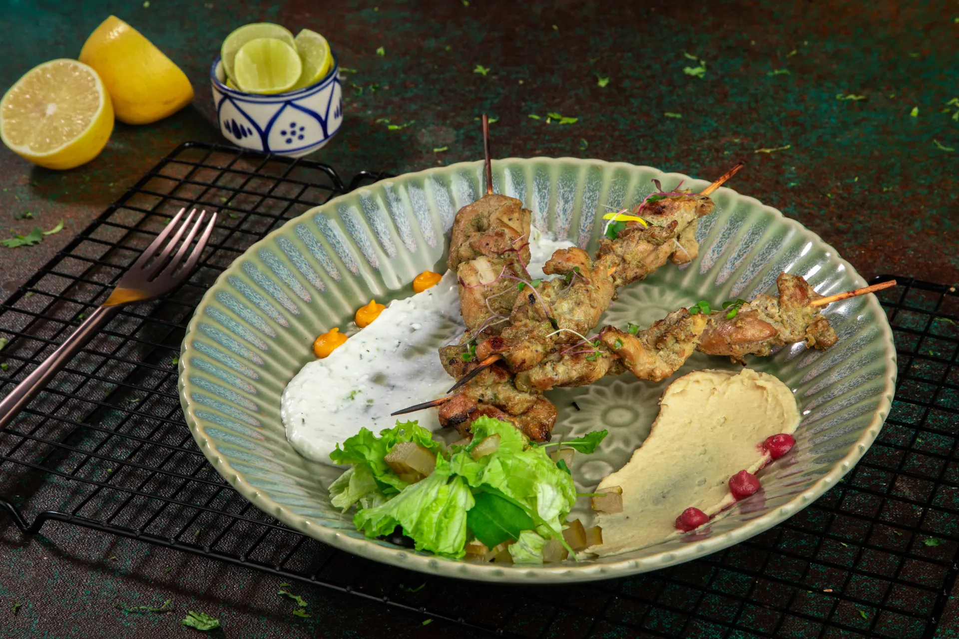 Dish from the Dr. Sheesha menu, Al Karama