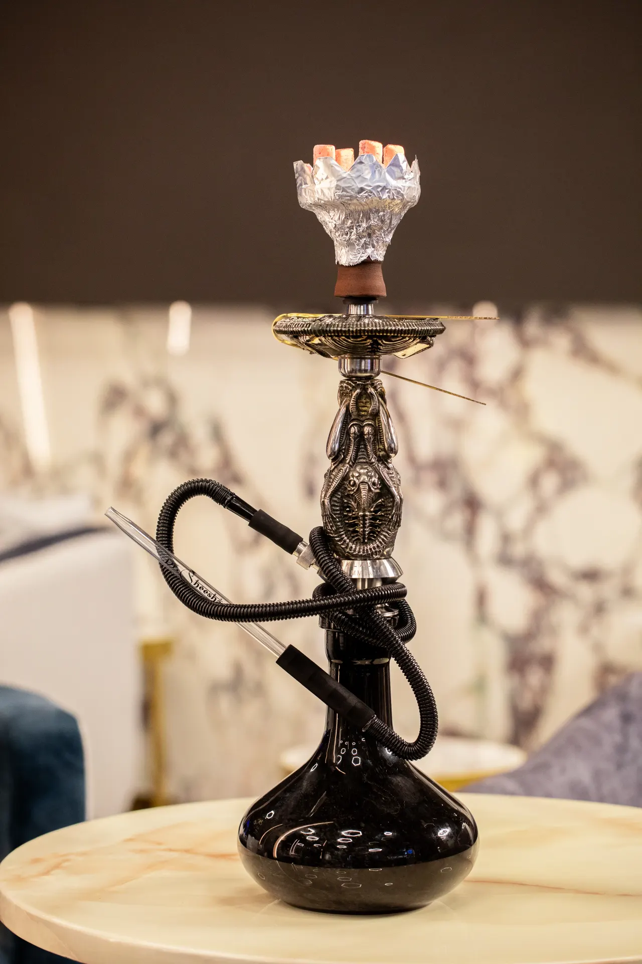 Premium sheesha served at Dr. Sheesha, Al Karama