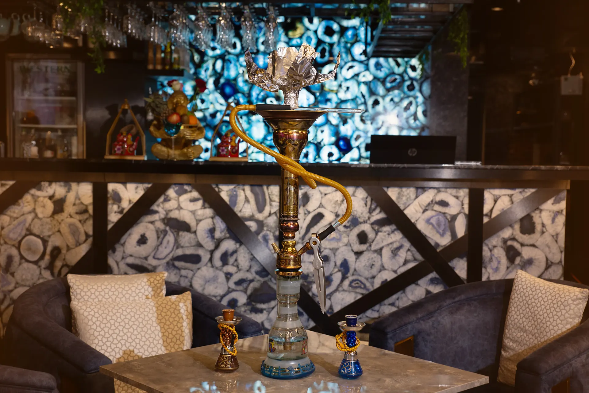 Premium sheesha served at Dr. Sheesha, Al Karama