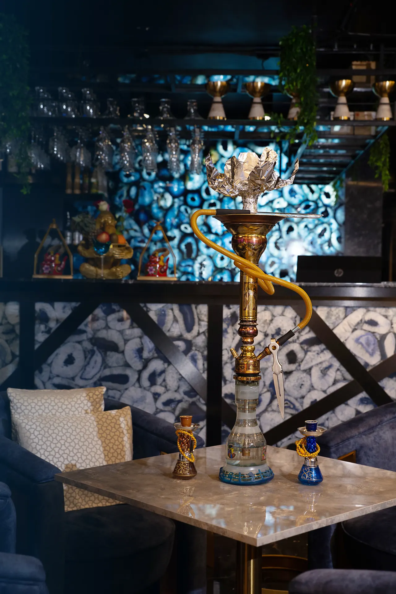 Fresh sheesha at Dr. Sheesha shisha lounge, Dubai