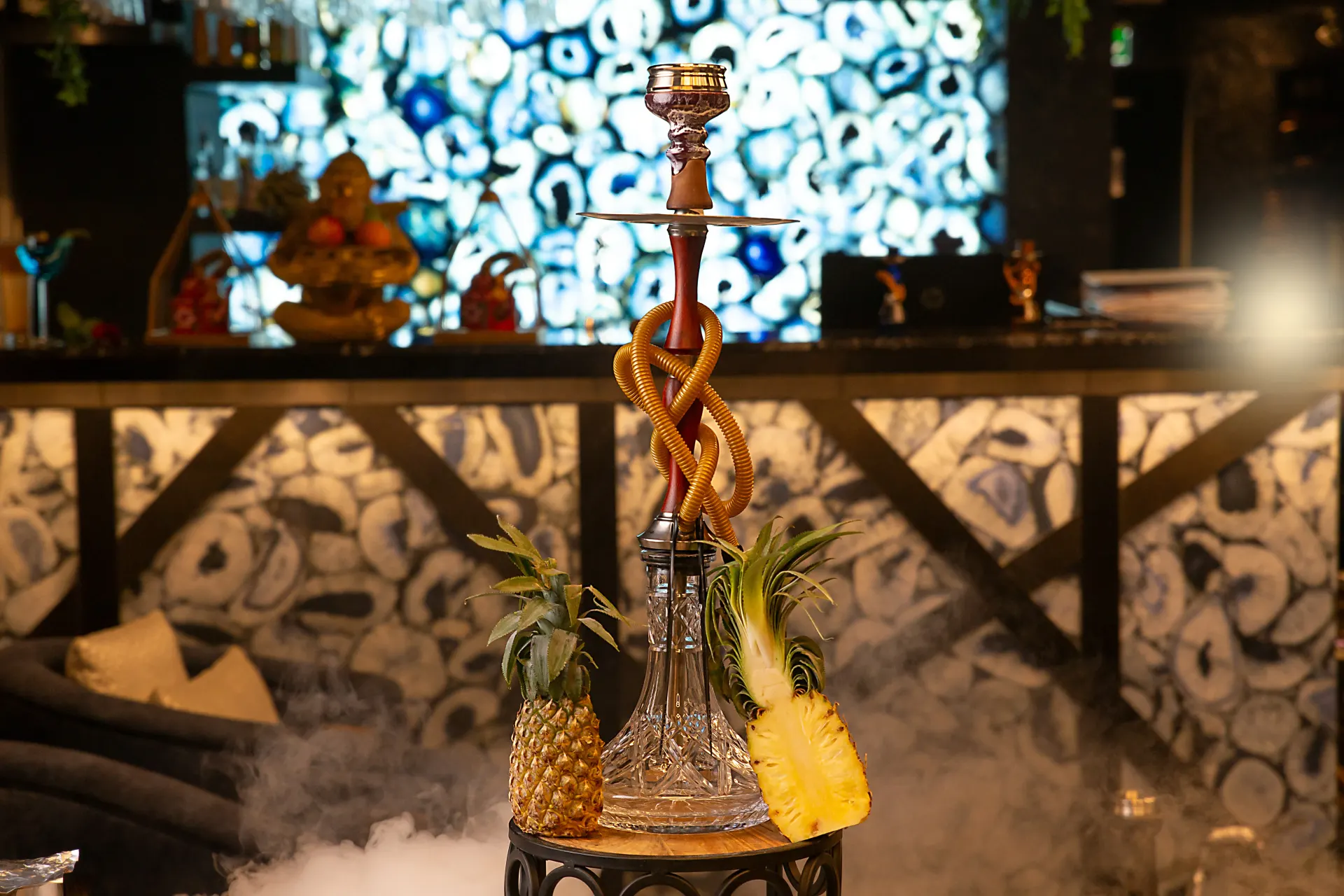 Premium sheesha served at Dr. Sheesha, Al Karama