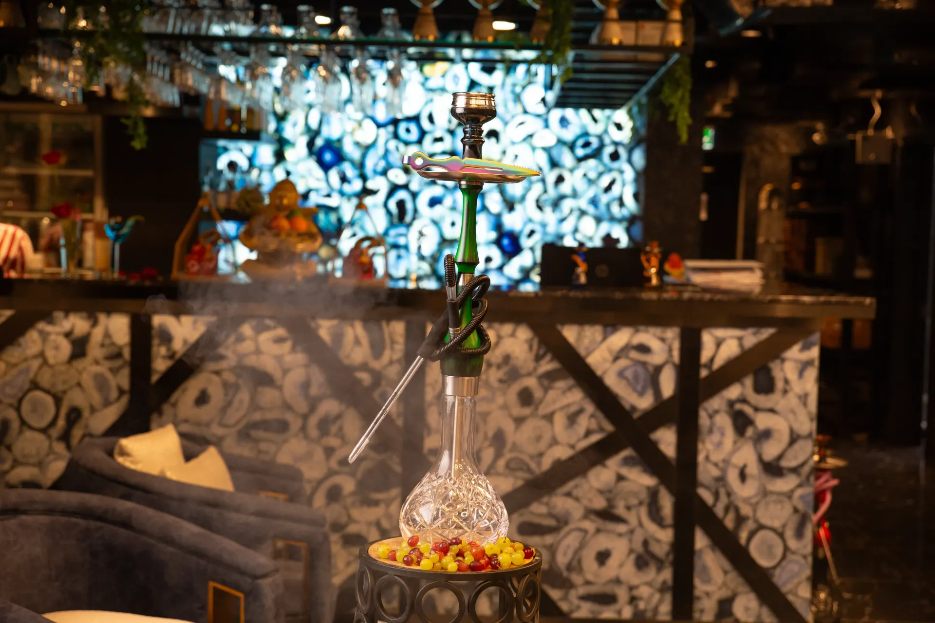 Premium sheesha served at Dr. Sheesha, Al Karama